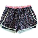 Sweaty Betty  On Your Marks Lined Running Shorts | Navy Blue/Pink | XL Photo 0