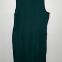 Lane Bryant green sleeveless sheath dress size 22 Photo 6