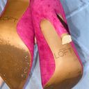 Loft  fuschia high heel pumps Photo 3