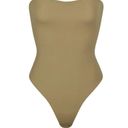 SKIMS  Khaki Fits Everyone Strapless Bodysuit S Photo 1