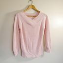 New York & Co. Pink Knit Sweater Size S EUC Photo 0