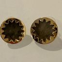 House of Harlow  1960 Sunburst labradorite stud earrings Photo 0