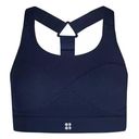 Sweaty Betty 💙NEW  Power Medium Impact Sports Bra in Navy Blue Photo 0