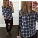 Treasure & Bond Plaid Woman’s Shirt Size Medium Photo 2