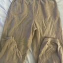 American Eagle Super Fuzzy Tan Sweatpants Photo 2