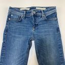 Pilcro and the Letterpress  Slim Straight Raw Hem Cropped Jeans 26 Photo 1