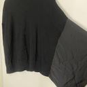 ALLSAINTS NWT All Saints Black Alda Asymmetrical Merino Wool Blend Turtleneck Sweater XS Photo 3