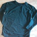 Isabel Maternity  “mama” teal green embroidered crewneck sweatshirt Photo 5