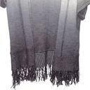 Alya  grey cardigan with fringe size S Photo 5