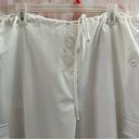 Cider  White Slim Fit Low Rise Parachute Pants Photo 9