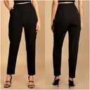 Lulus LULU’S Like Clockwork Black Trouser Pants Photo 1