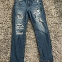 American Eagle  distressed super high rise Jeggings crop jeans size 12 Photo 0