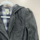 Roxy  Hooded Black Corduroy Jacket Photo 2