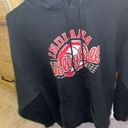 Vintage Indiana University Hoodie Black Size M Photo 3