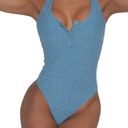 Bombshell sportswear  The Perfect Bodysuit in baby blue Photo 1