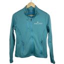 Peter Millar  Women’s Quilted Babes Golf Zip Up in Teal Size S Photo 2