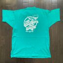 Vintage Y2K The Purple Moose Lagoon Ocean City M.D Green Short Sleeve Shirt XL Photo 4