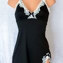 Boutique Black & White, Laced Hem, Night Slip Photo 0