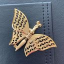 Vintage Butterfly Brooch with Articulated wings Photo 3