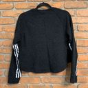 Adidas  Women's Sport 2 Street Cropped Sweatshirt Crew Neck Long Sleeve Size M Photo 3