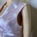 Dress Barn Collection Sleeveless Button Down Blouse Crystal Buttons Pink 10 Photo 4