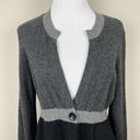 Vince  Cardigan Sweater Womens Medium 100% Cashmere V-Neck‎ 1-Button Long Sleeve Photo 2