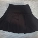 Caution to the Wind Pleated Black Skirt Photo 1