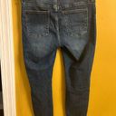 Pistola  ladies dark wash distressed cropped designer denim size 29 Photo 3