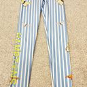 SoulCycle Goldsheep X Soul Cycle Hamptons Striped Butterfly Leggings  Photo 2