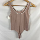 Nine West NWT  Intimates Super Soft Bodysuit size medium Photo 2