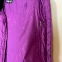 Marmot  Quilted Purple Jacket Coat Full Zip Sz Large Outdoor Hiking Photo 3