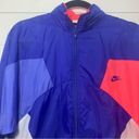 Nike Vintage 90s  logo colorblock jacket windbreaker full zipper. Size: M Photo 6