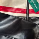 SheIn Color Block Moto Leather Jacket Photo 4