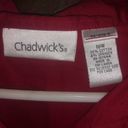 Chadwick's  Vintage 90's Red Button Down Shirt Women's Size 18W Photo 3