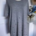 Xersion  Harvard Grey Star Casual Tee Photo 0