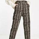 Dickies NWT  Women's Camden Pants Snake Print Photo 0