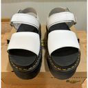 Dr. Martens  Voss Quad Sandal White Size EU 41 US 9 NIB Hydro Leather Platforms Photo 3