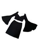 Hannah S Formal Black Two Piece Dress Size 4 Photo 4