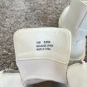 White Zip Up Booties Size 8 Photo 3