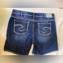 Silver Jeans , size 16, dark wash denim shorts. Cute and comfortable. Photo 4