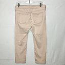 Sonoma  Denim Capri Jeans Stretch Pale Pink Mid-Rise Size 10 (32x24) Photo 3