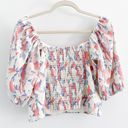 Abercrombie & Fitch Abercrombie Sweetheart Puff Sleeve Top Photo 4