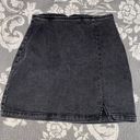 Wild Fable Black Denim Skirt Photo 0