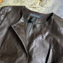 Banana Republic  Olive Green Leather Jacket Photo 3