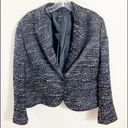 Ann Taylor  Black Tweed Professional Blazer Photo 0