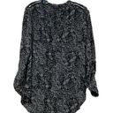 Dynamite  Black & White Blouse Woman’s Size Small Photo 0