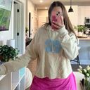 UNC Chapel Hill Tan Cropped Hoodie Sweatshirt Photo 0