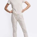 Mate the Label NWT  RARE White Organic Terry Classic Jogger - M Photo 0