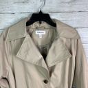 Nordstrom  Plaid Panel Back Trench Coat New Photo 1