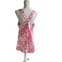 Oscar de la Renta  Pink Label Lingerie/ Nightgown / Slip Pink/ Red / Size L Photo 4